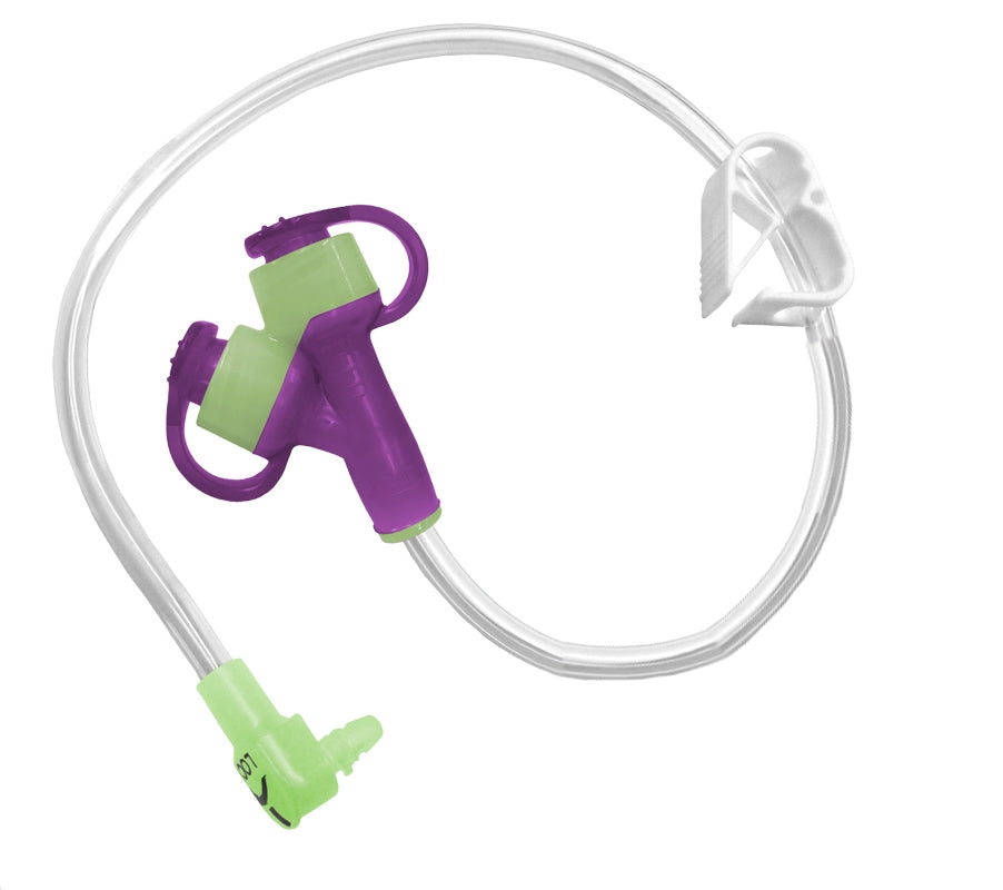 AMT 2" Sterile Purple Dual ENFit Y-Port Medication Set