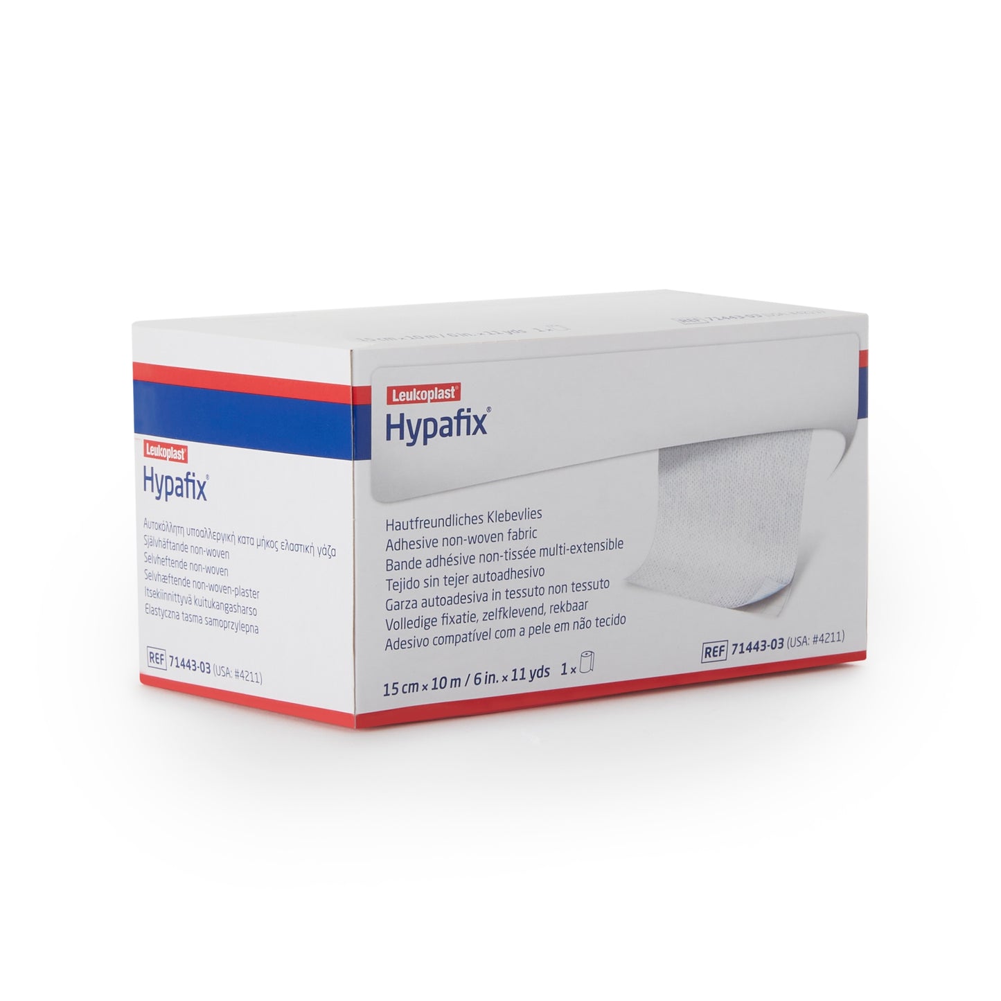 Hypafix Non-Woven Fabric Dressing Retention Tape 6" x 11 yds.