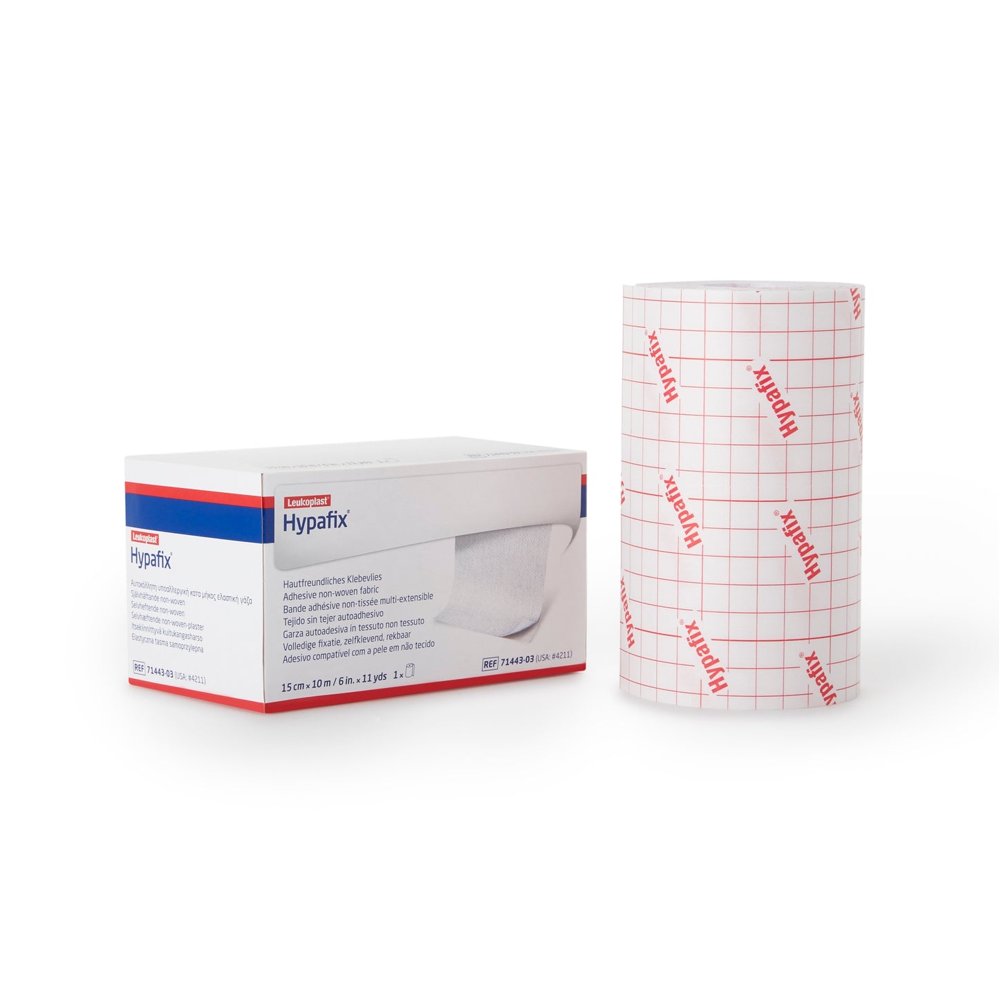 Hypafix Non-Woven Fabric Dressing Retention Tape 6" x 11 yds.