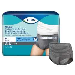 TENA ProSkin Protective Underwear for Men M, 34" - 44"