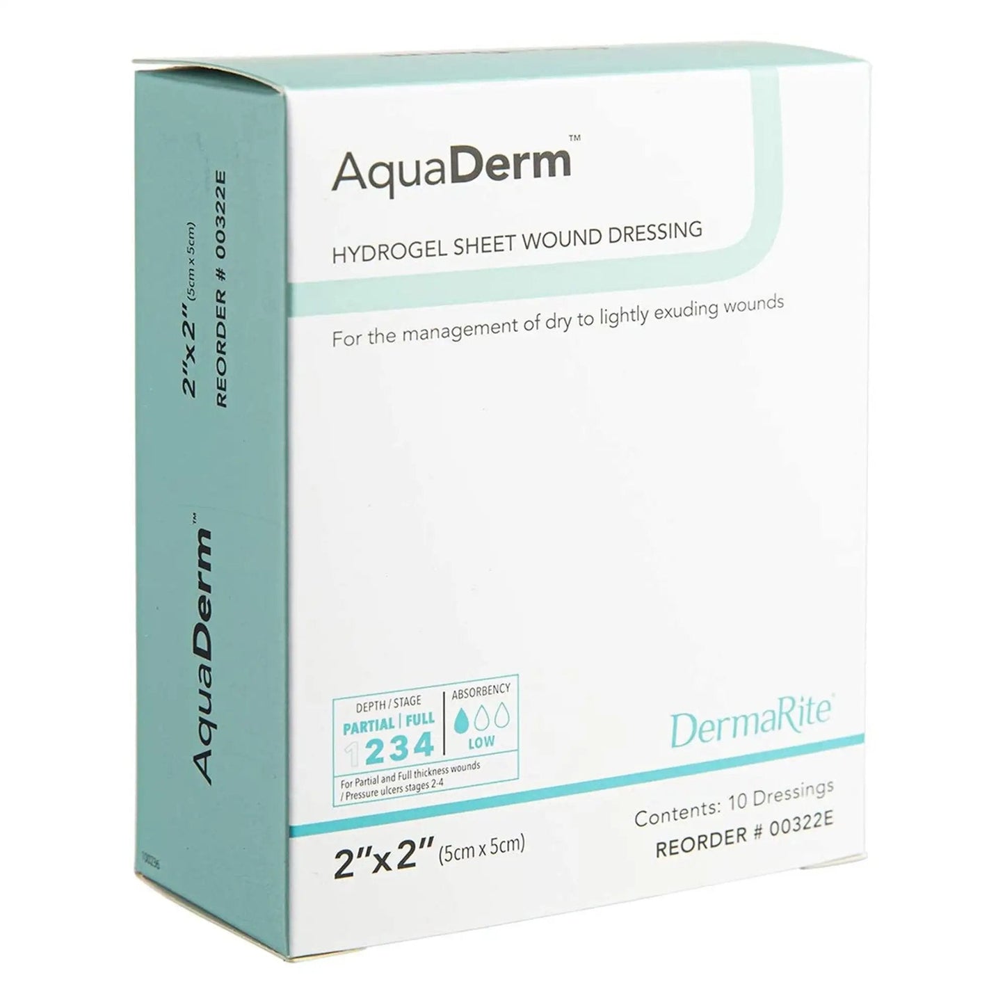 AquaDerm Hydrogel Sheet Wound Dressing