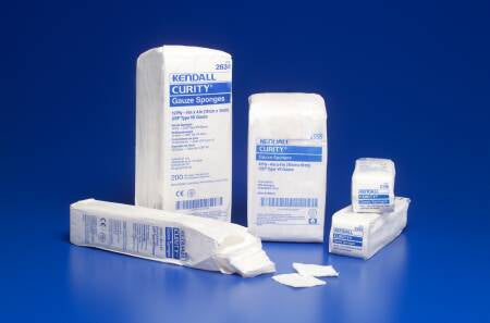 Curity Non-Sterile Gauze Sponge, 16- ply, Bulk, 3" x 4"