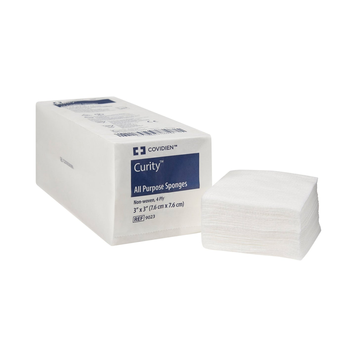 Curity All Purpose Non-Sterile Non-Woven Sponge 3" x 3", 4-Ply