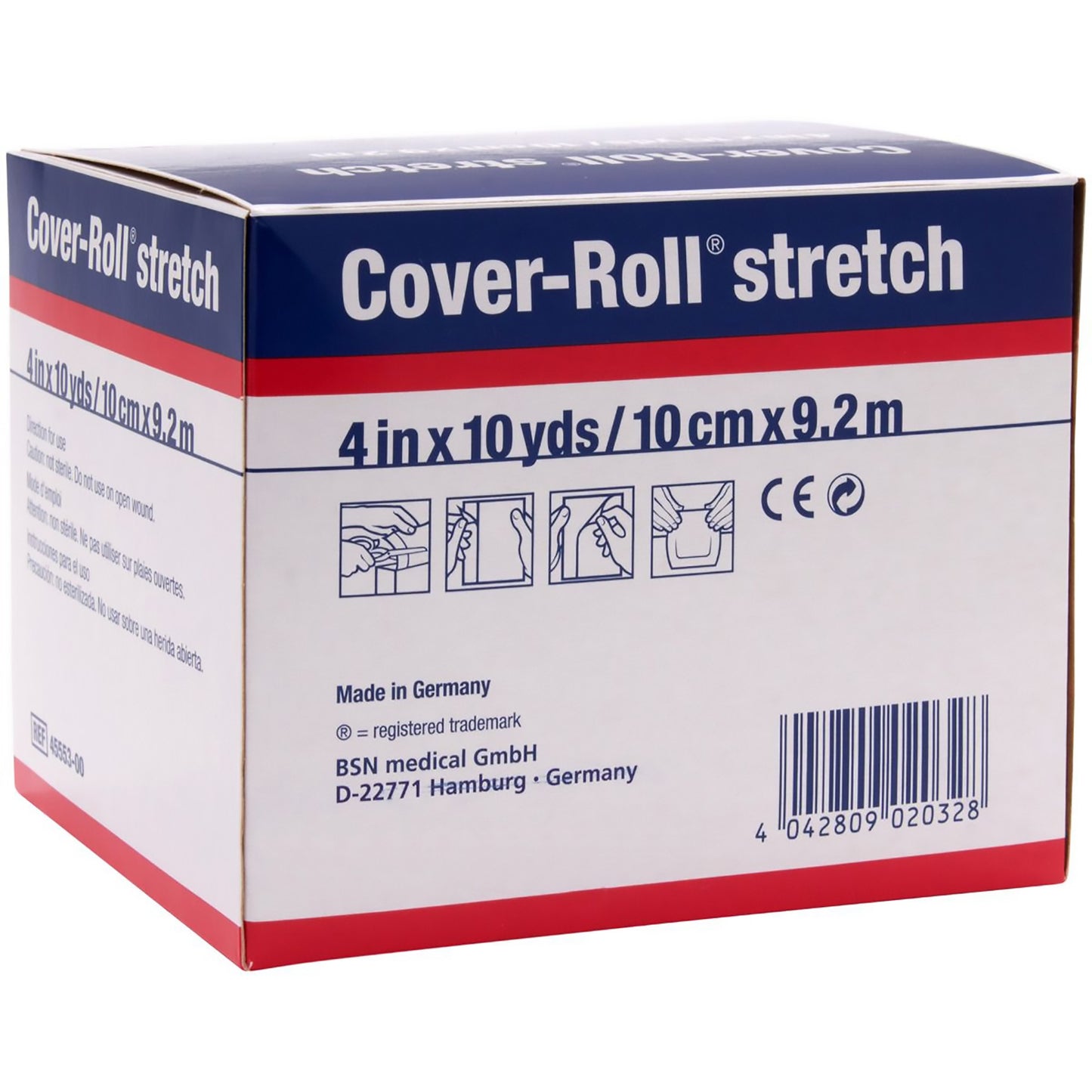 Cover-Roll 4" X 10 Yard Bandage, Each