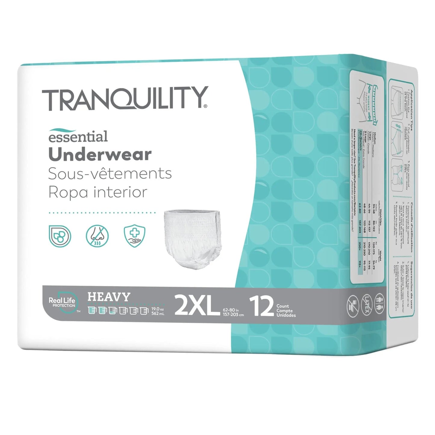 Tranquility Essential Heavy Protection Absorbent Adult Underwear