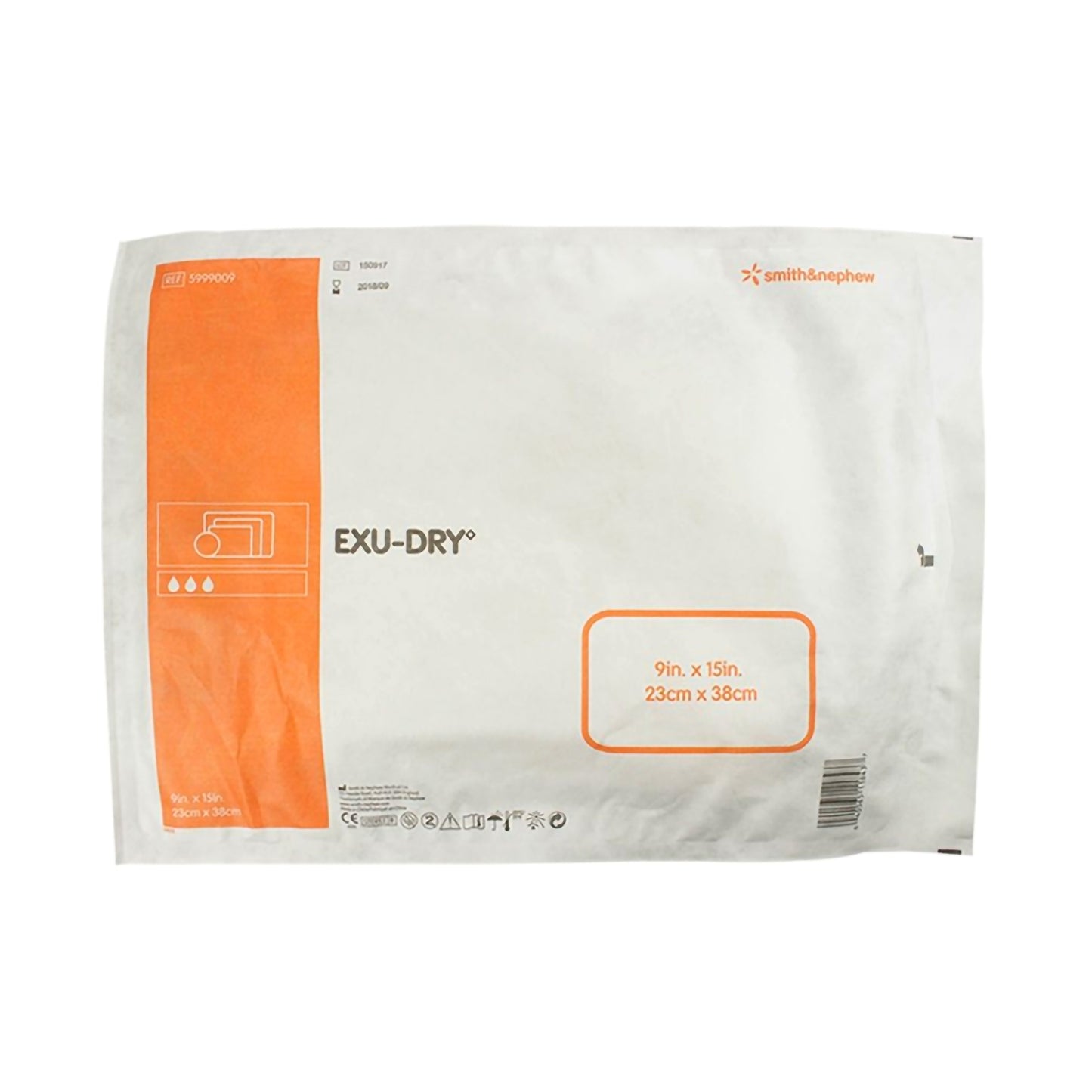 Exu-dry 9" x 15" full thickness wound dressing