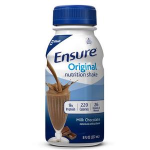 Ensure Original Milk Chocolate Flavor 8 oz. Bottle