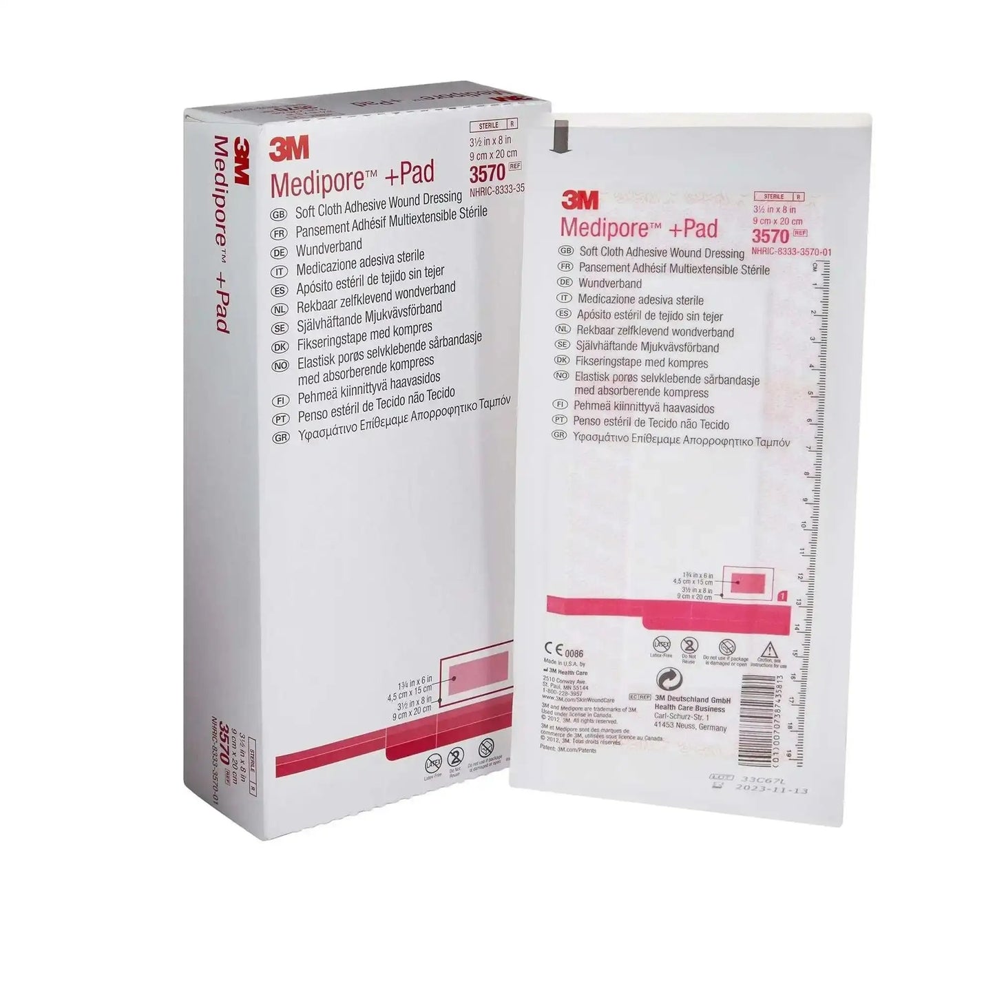 Medipore +Pad Soft Cloth Adhesive Dressing