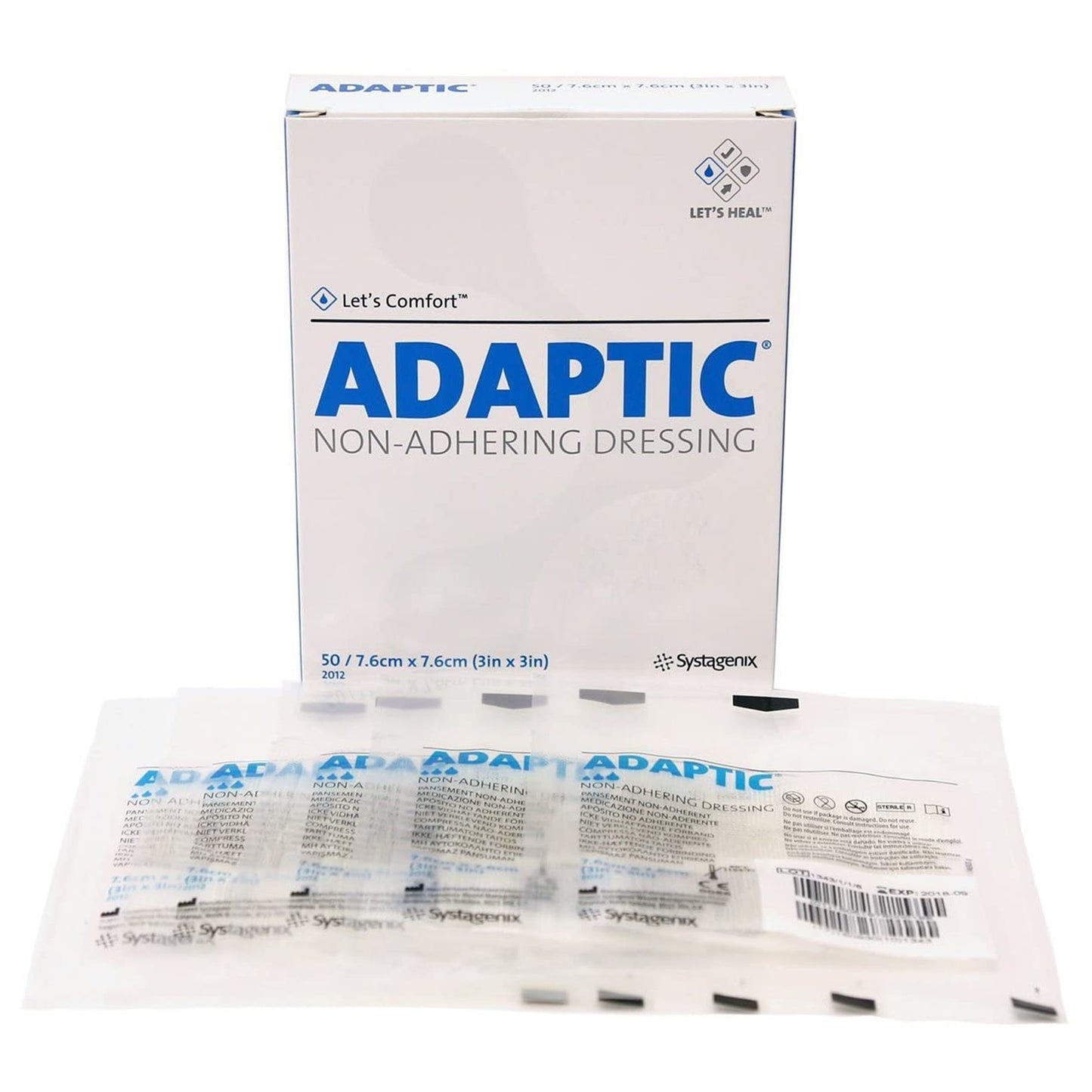 Adaptic Non-adhering Dressing 5" x 9", Sterile