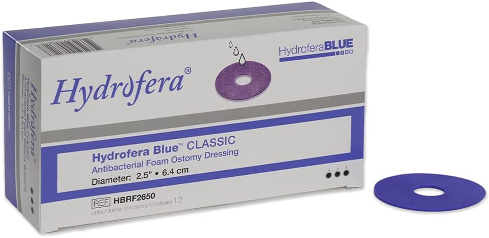Hydrofera Blue Adhesive Foam without Border, 2-1/2".