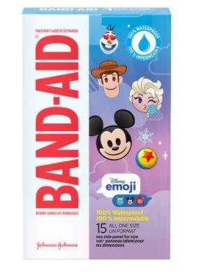 Band-Aid Emoji Waterproof Adhesive Bandages
