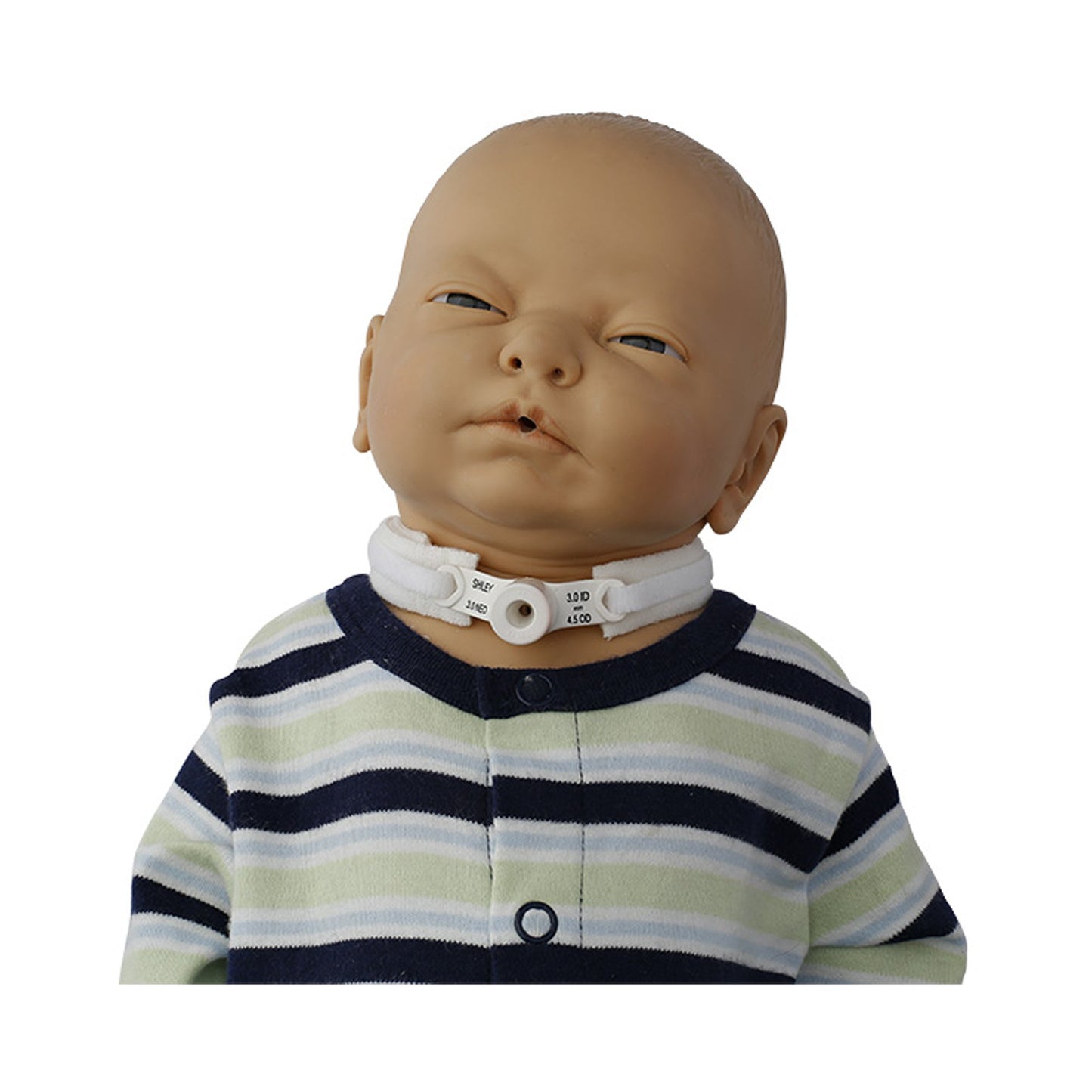 Marpac 2-Piece Neonatal/Pediatric Tracheostomy Tube Holder, Fits up to 12" Neck