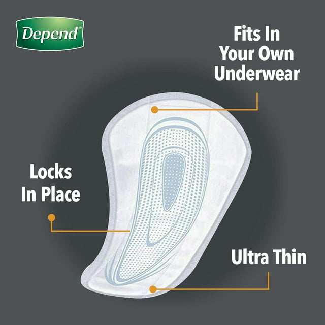 Kimberly Clark Depend Incontinence Shields
