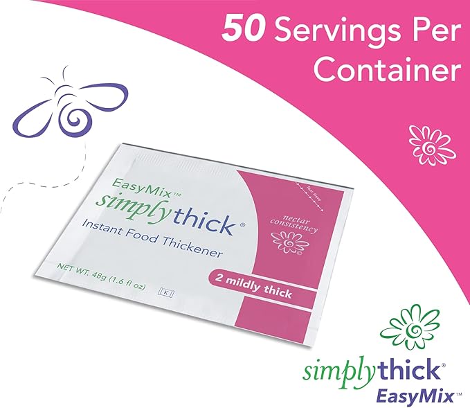 SimplyThick Instant Food Thickener, Nectar Consistency, 48gm Packet
