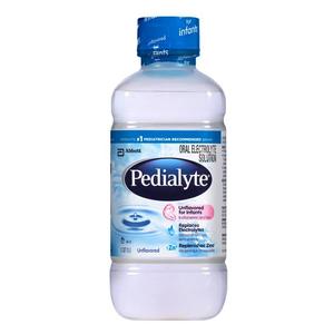 Abbott Nutrition Pedialyte Unflavored 2 oz. Bottle, Retail