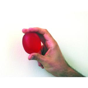 CanDo Gel Ball Hand Exerciser, Standard Circular, Red Light
