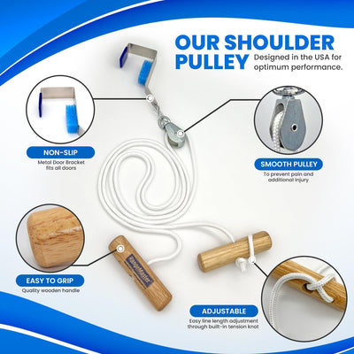 DIY Ranger RangeMaster DIY Ranger Shoulder Pulley │ Physical Therapy Shoulder Exercise Tool │ Do It Yourself Kit │ Aids with Recovery and Increased Mobility