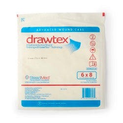 Drawtex Hydroconductive Dressing with Levafiber 6" x 8"