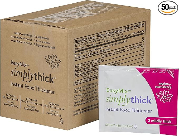 SimplyThick Instant Food Thickener, Nectar Consistency, 48gm Packet