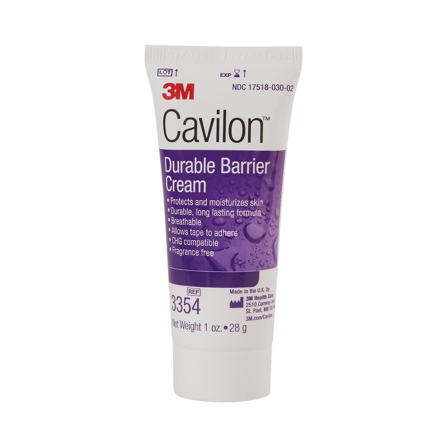 Cavilon Durable Barrier Cream, 1 oz. Tube