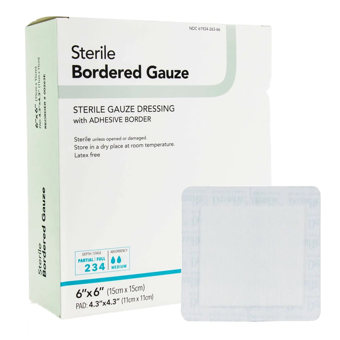 Sterile Border Gauze