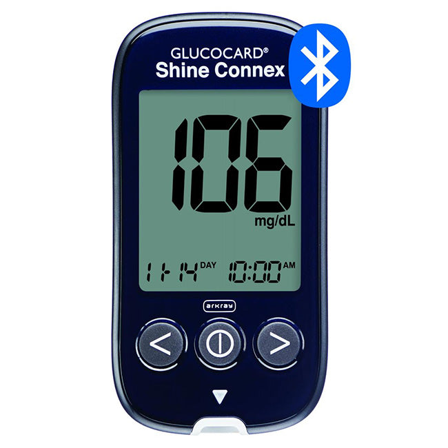 Glucocard Shine Connex Bluetooth Wireless Glucose Meter 543110 By Arkray