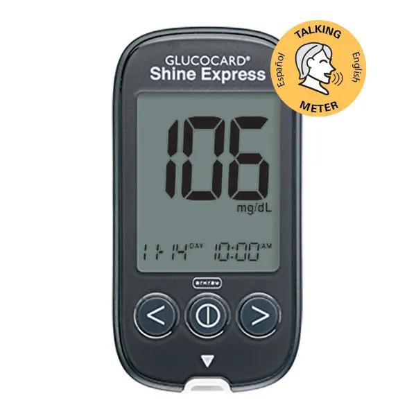 Glucocard Shine Express Full Meter Kit - 544110 By Arkray
