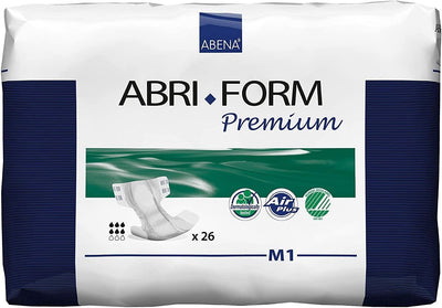 Abena Abri-Form Premium Incontinence Briefs, Level 1, (Medium To Large Sizes) Medium - KatyMedSolutions