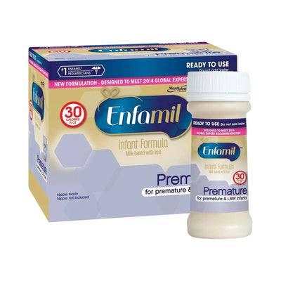 Enfamil Premature 30 Cal Ready to Use Infant Formula, 2 oz. Nursette Bottle - KatyMedSolutions