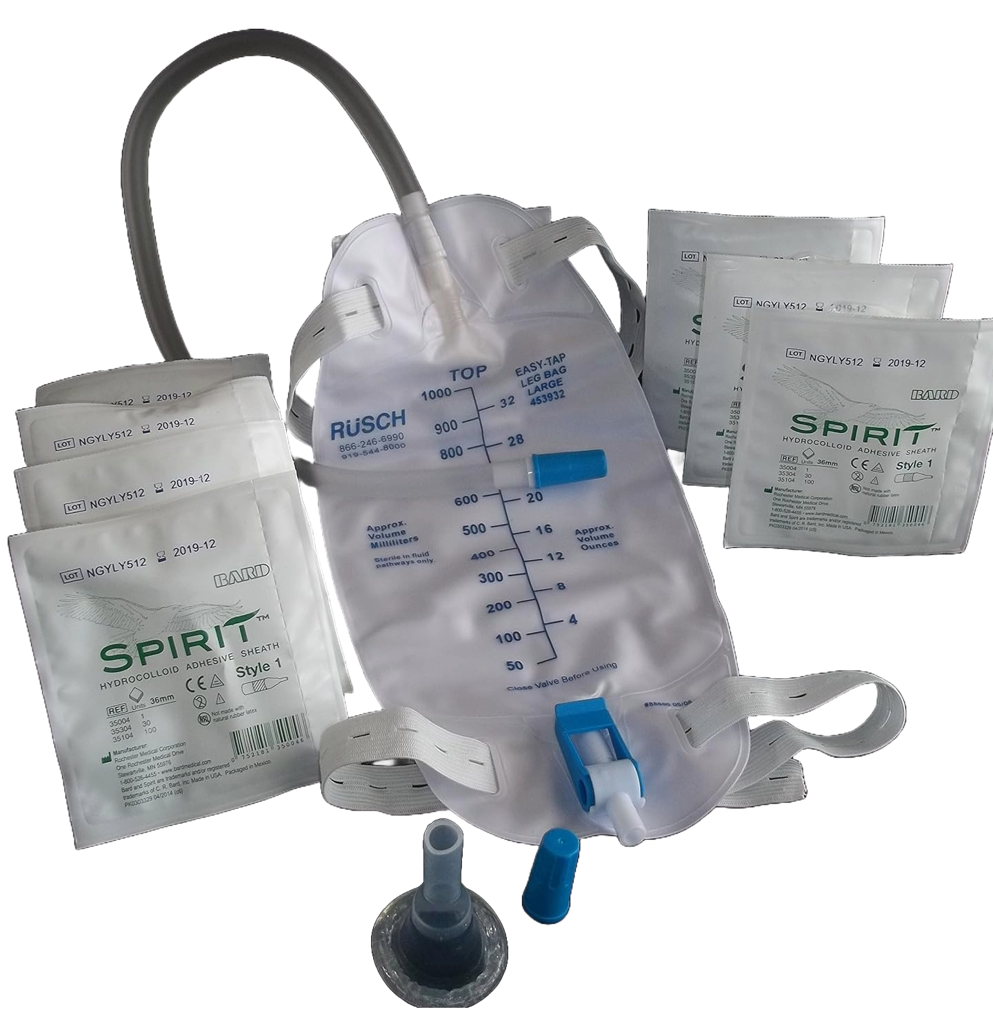 Spirit Style 1 Male External Catheter XL 41mm- 35105