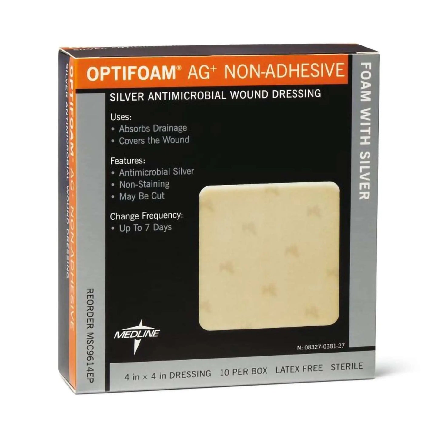 Optifoam Ag+ Foam Dressing with Silver