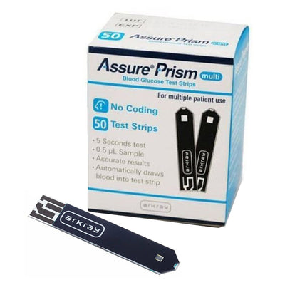 Assure Prism Blood Glucose Test Strips (50 per Box)