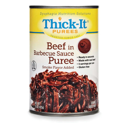Thick-It Beef in BBQ Sauce Purée, 15 oz. - KatyMedSolutions