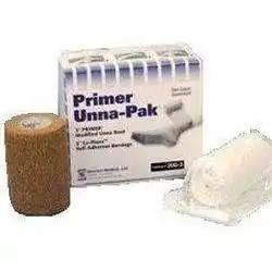 Unna-Pak Primer Unna Boot and Duban Self Adherent Bandage, 4 Inch x 10 Yards - KatyMedSolutions