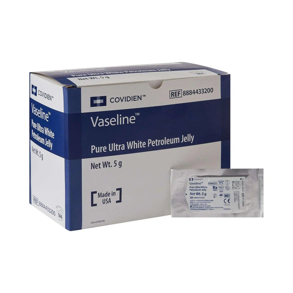 Vaseline Petroleum Jelly, 144 Packets per Box - KatyMedSolutions