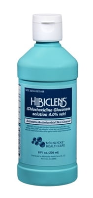 Hibiclens Antiseptic & Antimicrobial Skin Cleanser 57508 8 Ounce- KatyMedSolutions