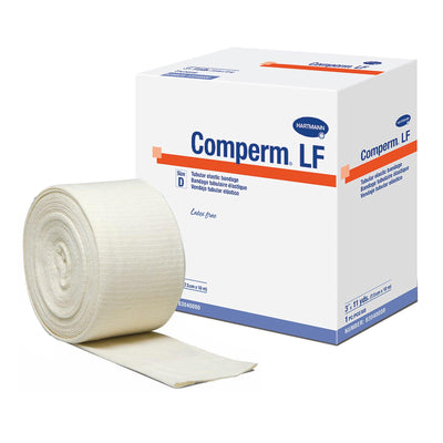 Comperm LF Tubular Compression Bandage Lower Legs, Arms Cotton / Polyester 3 Inch X 11 Yards Size D, 83040000 - EACH