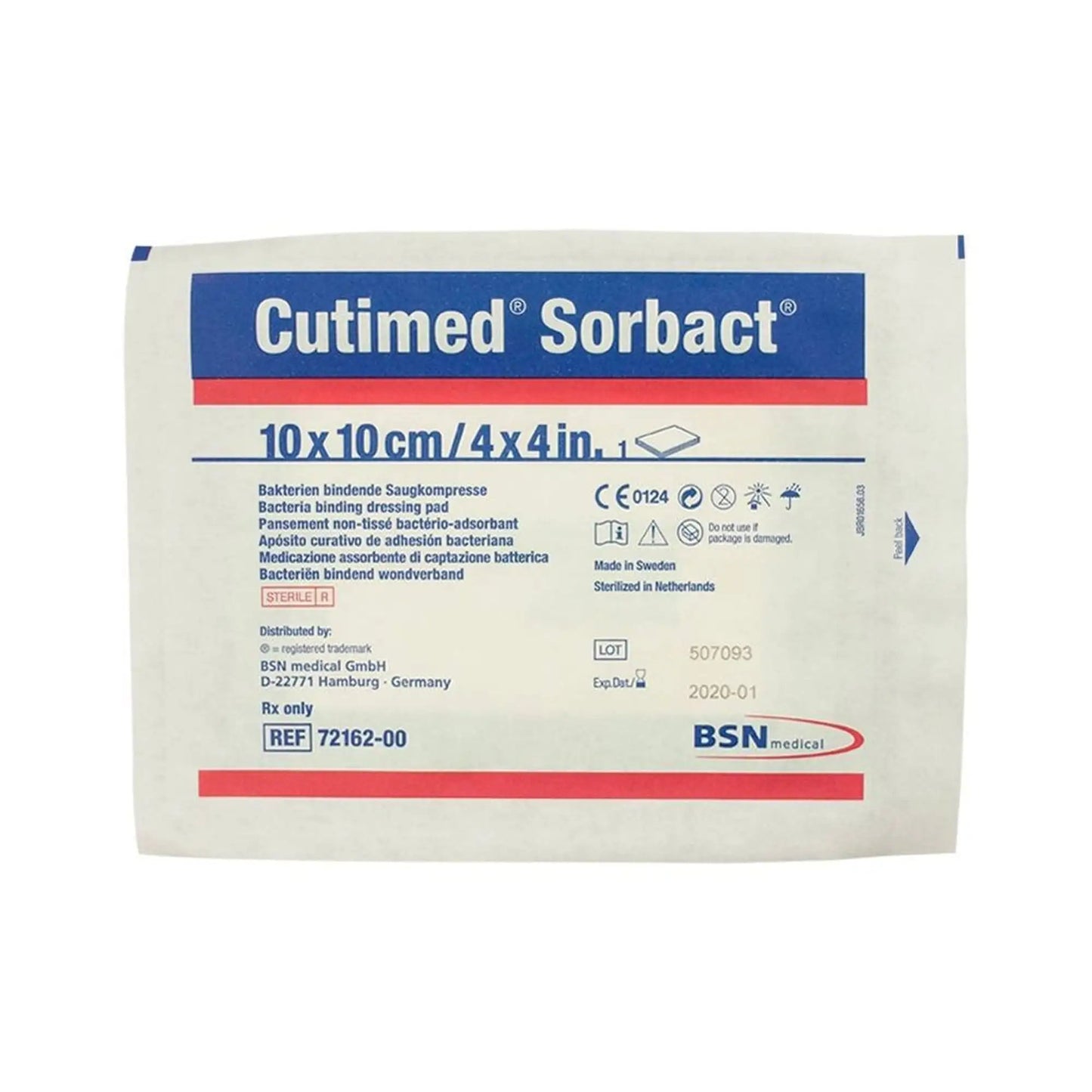 Cutimed Sorbact Antimicrobial Mesh Dressing