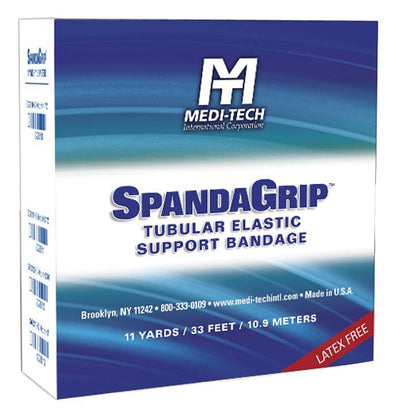 SpandaGrip Tubular Elastic Tubular Support Bandage, 3-1/2 Inch X 11 Yard, Size E, Natural - 1 Each - KatyMedSolutions
