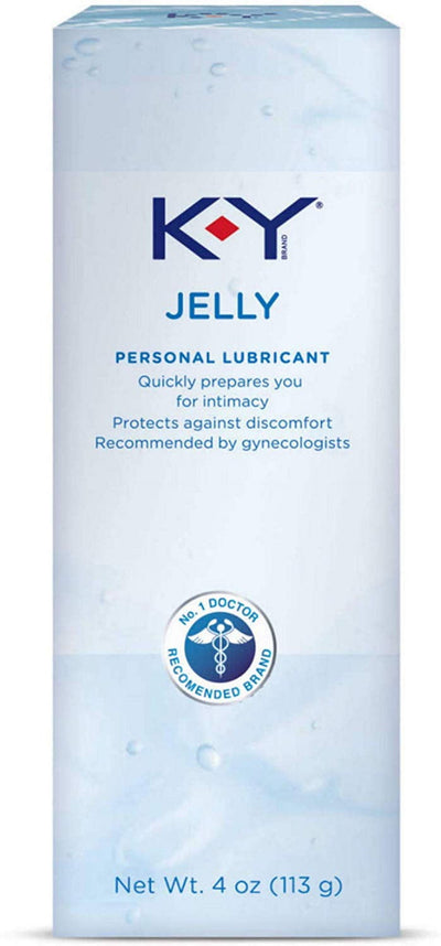 K-Y Jelly Personal Lubricant 16 oz (4 Bottles x 4 oz), Premium Water Based Lube Pack of 4 - KatyMedSolutions