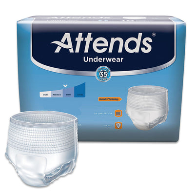 Attends  Extra Absorbency Protective Underwear, Large - 44” to 58”, 170-210 lbs
