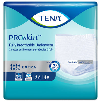 TENA Extra Heavy Absorbency Adult Stretch Underwear, Large, 16 Ct - KatyMedSolutions