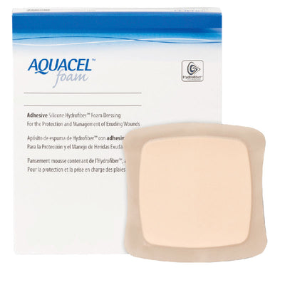 Aquacel Adhesive Gelling Foam Dressing, 7" x 7"