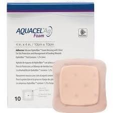 Aquacel Adhesive Foam Dressing, 6" x 6"