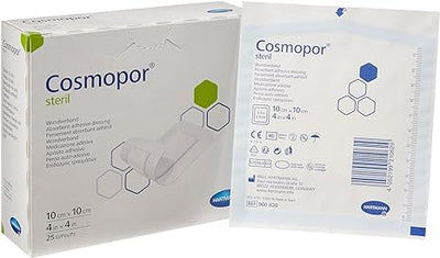 Cosmopor Steril 4" X 4" - Box of 25- KatyMedSolutions