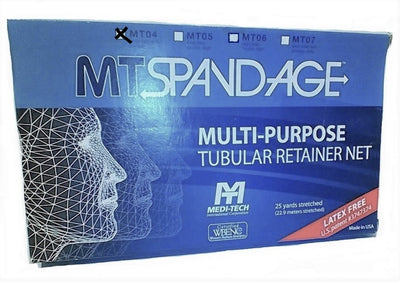 WP000-MT04 MT04 Bandage Mt Spandage Tubular LF St Roll Elastic Disp Sz 4 25yd 1 Per Box # MT04 From Medi-Tech Intl Corp- KatyMedSolutions
