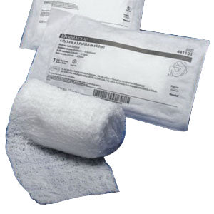 Dermacea Fluff Bandage Roll Gauze 6-Ply, 4 Inch X 4-1/8 Yard Roll Shape Sterile, 441106 - One Roll- KatyMedSolutions
