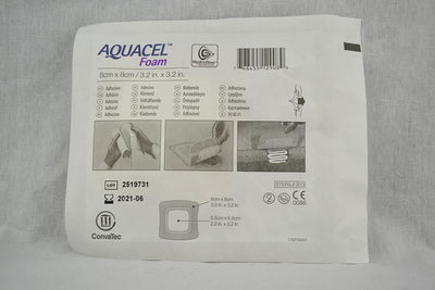 ConvaTec Adhesive Foam Dressing, 3.2" x 3.2" (Box of 10)- KatyMedSolutions