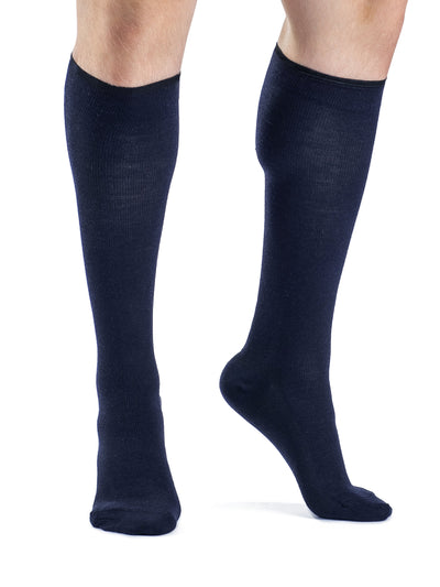 SIGVARIS Mens Style Merino Wool 240 Closed Toe Calf-High Socks 20-30mmHg- KatyMedSolutions