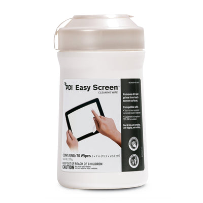 Easy Screen Cleaner Wipes, Cleaning Wipes for Electronics, 6 in x 9 in, 70 Wipes- KatyMedSolutions
